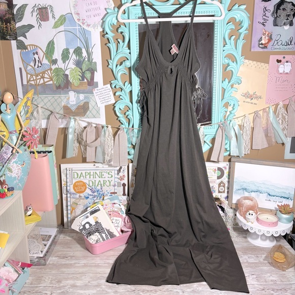 Mossimo Supply Co. Dresses & Skirts - Mossimo Supply Co. Long Brown Maxi Dress Women’s Sz.S Beach Boho Vacay Summer